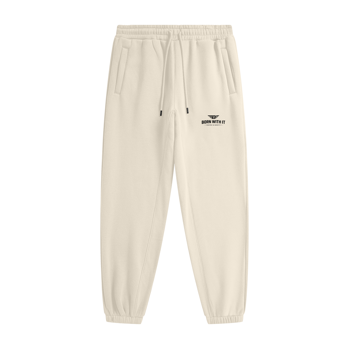 BORN WITH IT™ UNISEX FLEECE JOGGERS