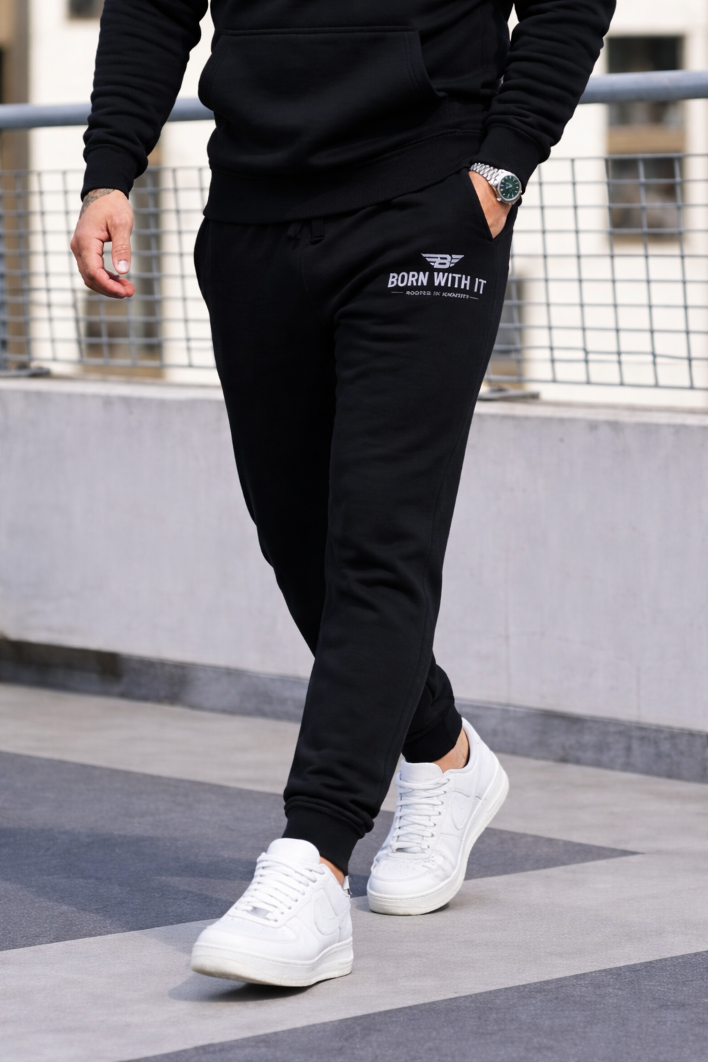 PANTALONES DE CHÁNDAL DE FELPA ESENCIALES