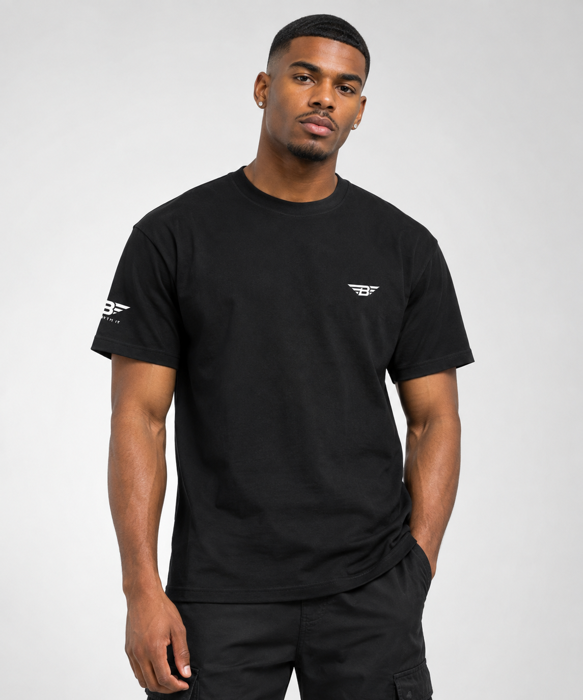 BORN WITH IT™ PURE COTTON T-SHIRT