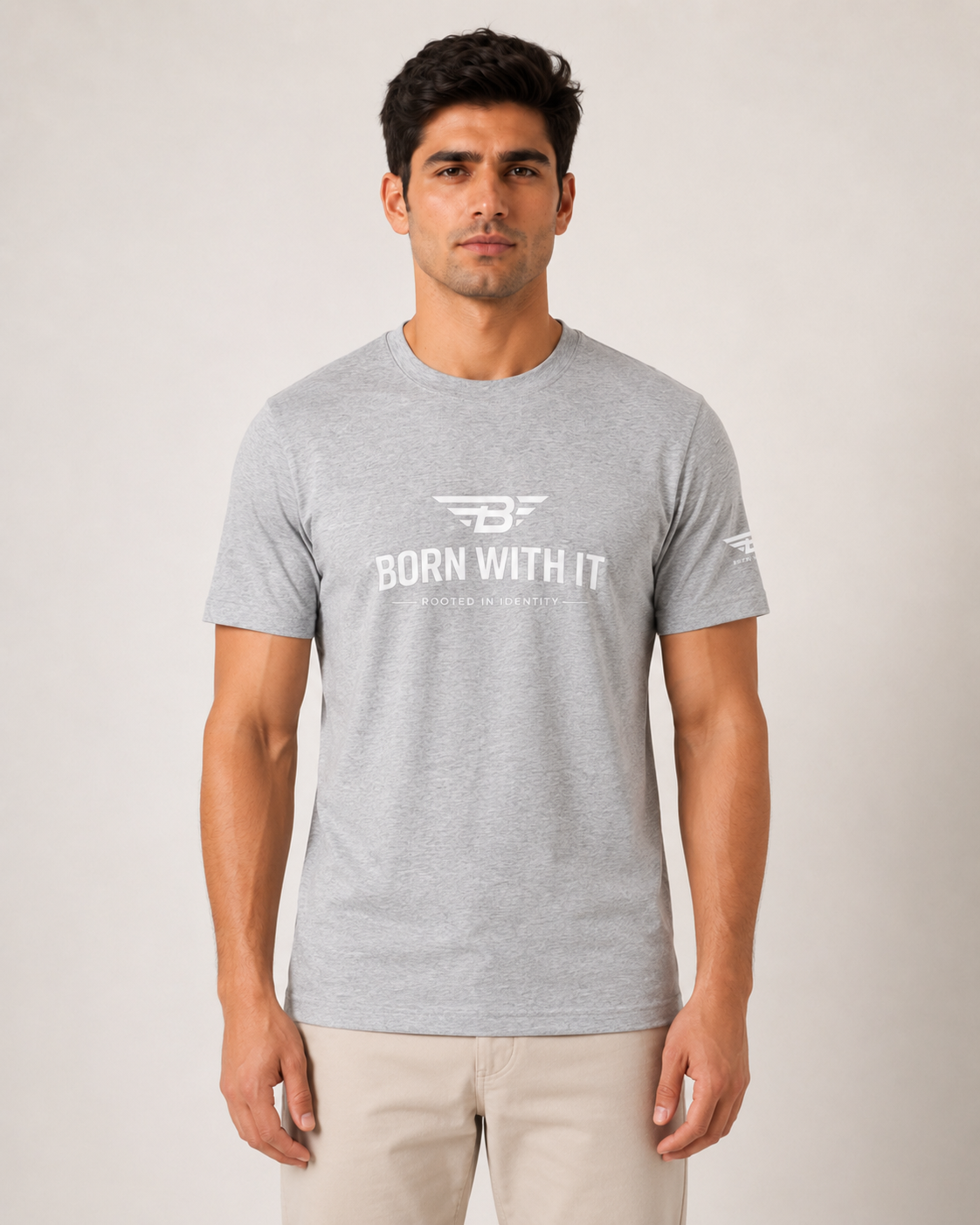 BORN WITH IT™ CLASSIC CREW NECK T-SHIRT