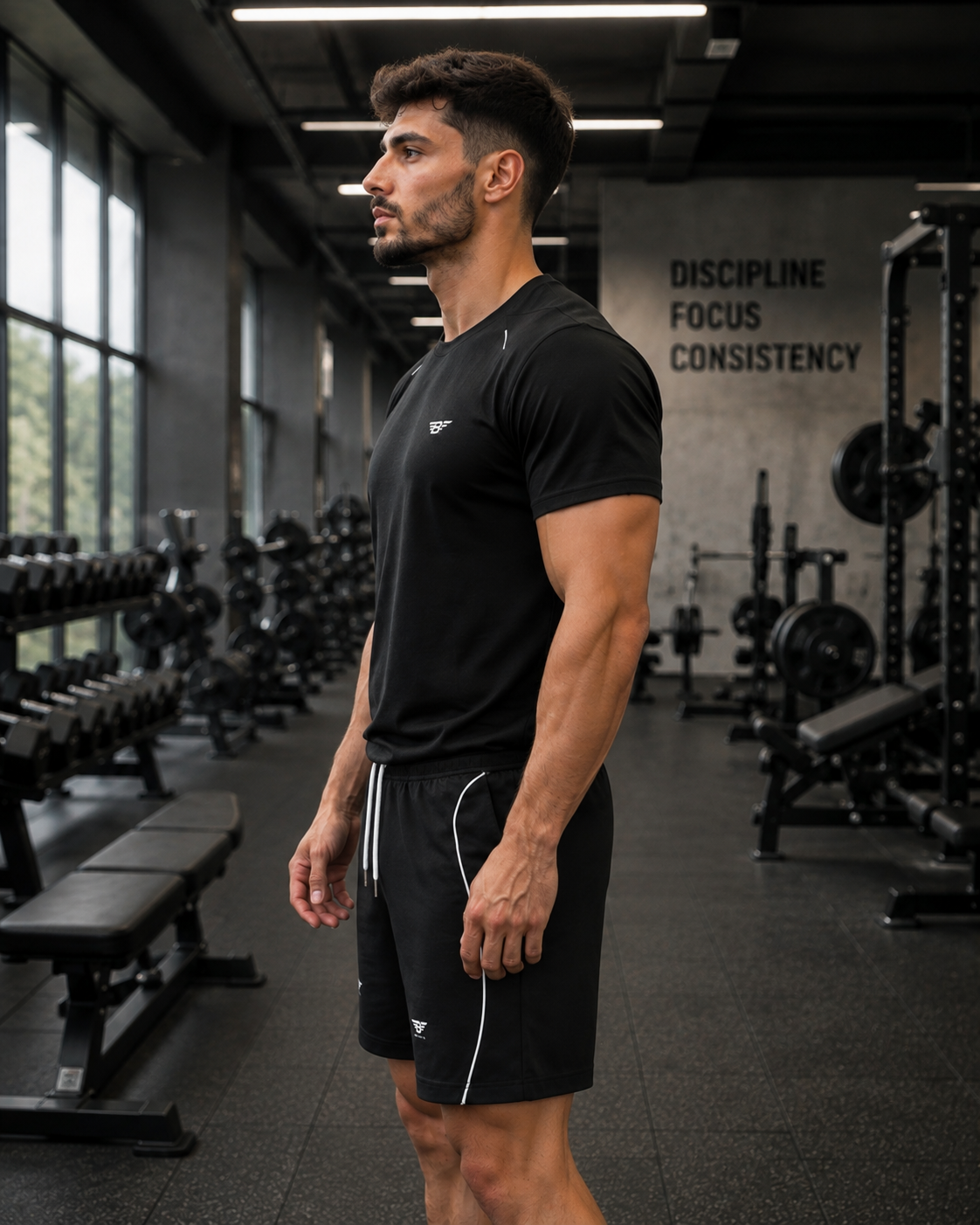 MEN'S RAGLAN REFLECTIVE T-SHIRT