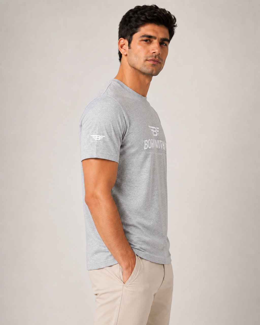 BORN WITH IT™ CLASSIC CREW NECK T-SHIRT