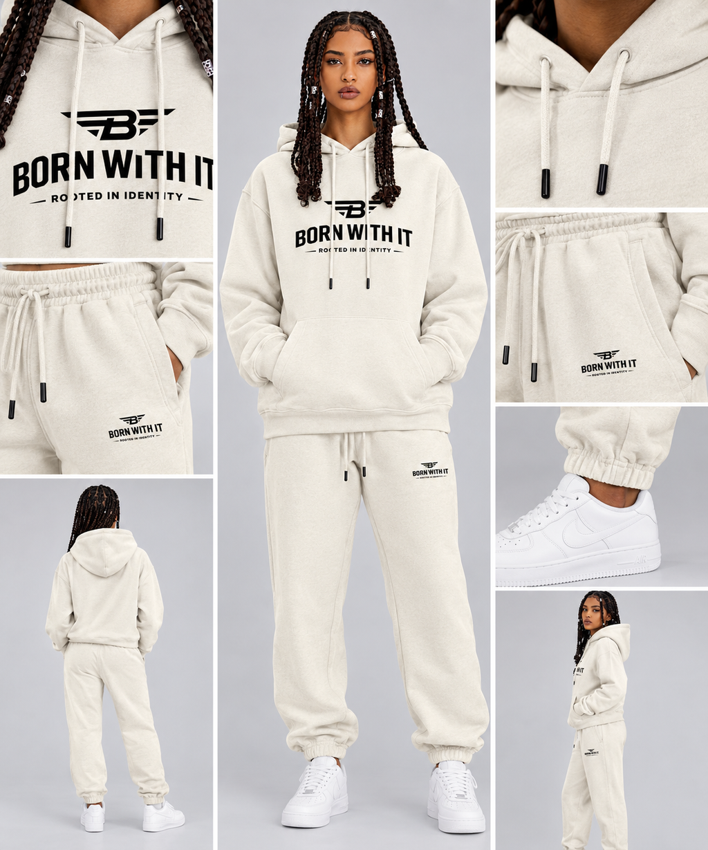 BORN WITH IT™ UNISEX FLEECE JOGGERS